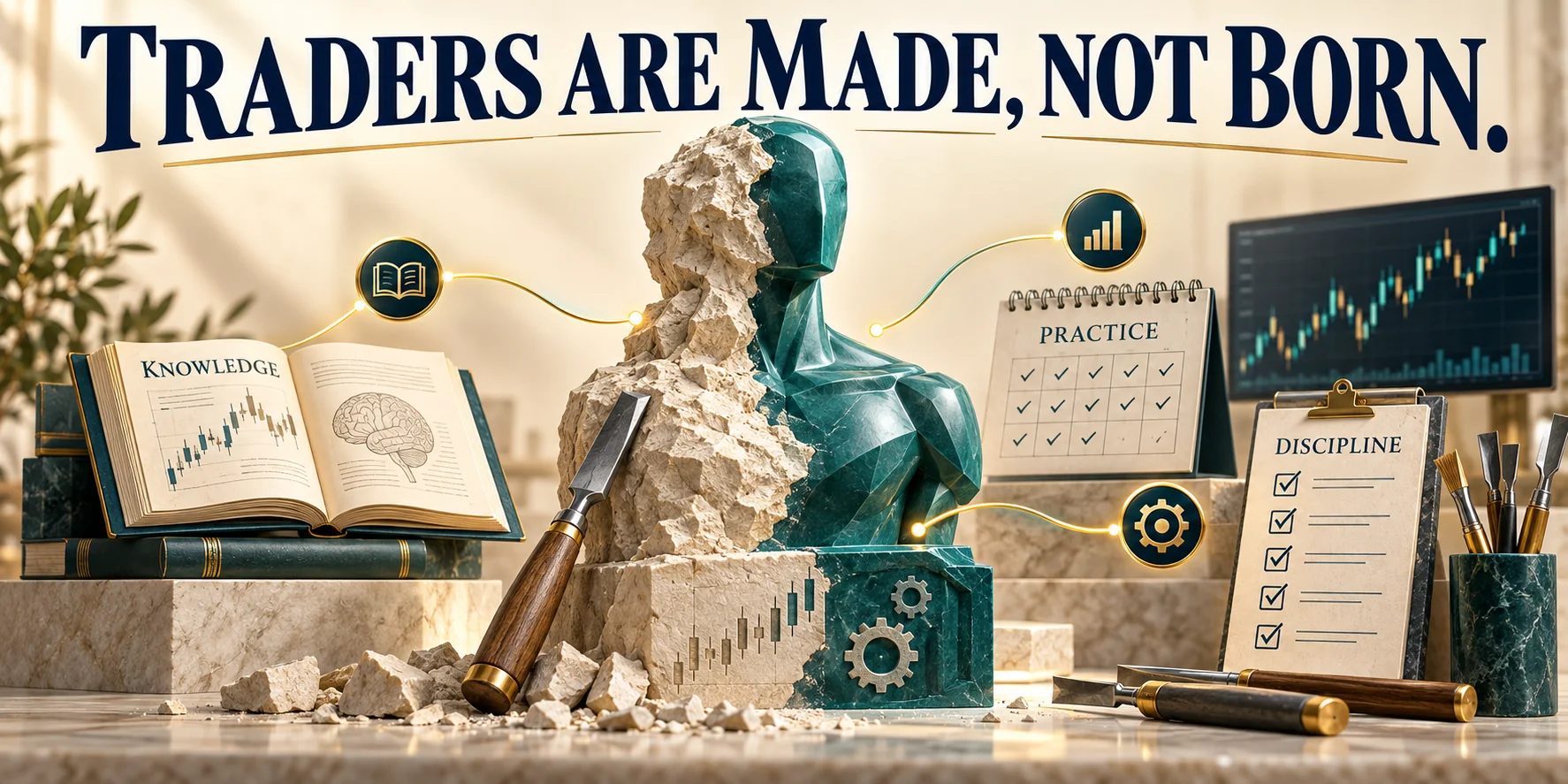 Successful traders are made